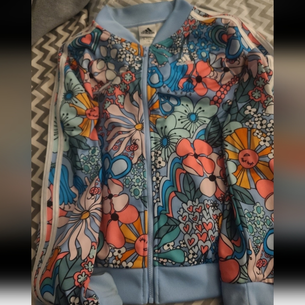 Girls Light weight  Adidas jacket